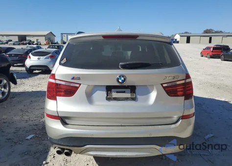 2015 BMW X3 xDrive28I из США, поврежденный, VIN 5UXWX9C53F0D52176